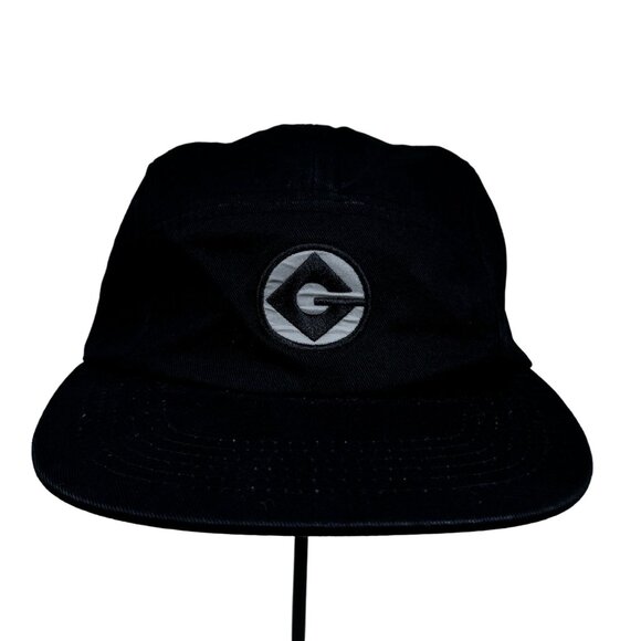 Despicable Me Black Adjustable Hat With Minions Logo Yellow Accents Cap Mens M - Picture 1 of 11